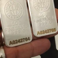 نقره ندیر ۵۰گرمی کادویی تک و عمده