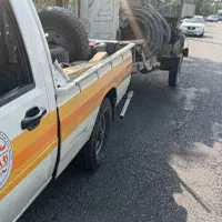 نیسان جرثقیل یدک کش همراه بکسل ثابت