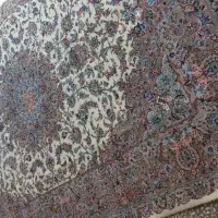 فرش دستبافت خانگی(پشم، ابریشم) در 4رنگ