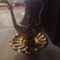 آفتاب لگن برنزی برنجی گلابدان قدیمی انتیک
