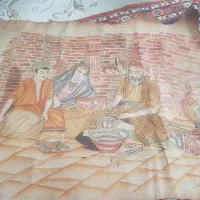 نقاشی رو چرم