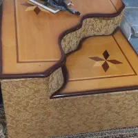 میزتلفن چوبی