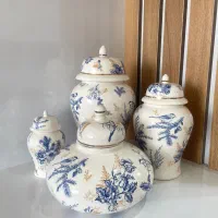جینجر جار، جا ادویه،ماگ،گلدون ظروف پذیرایی سرامیکی