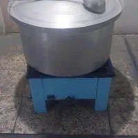 اجاق گاز دو شعله و دیگ