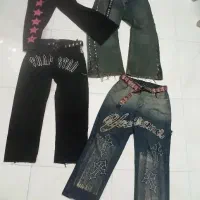 شلوار بگ طرح داز
