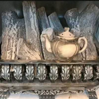 (منقل) ،شومینه. تمام لوازم