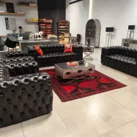 مبل چستر مکعبی تمام لمسی مبل آماده تحویل