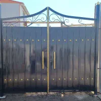 درب حیاطی ویلایی باغی کَف قیمت روز ۲۰ و شاخ گوزنی