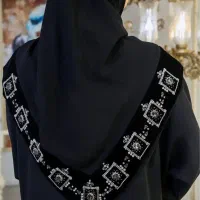 تولیدی روسری های ساده ی کرپ و دور مخمل