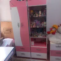 تخت وکمد نوجوان همراه با میز وصندلی تحریر