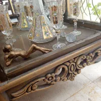 تنگ و جام شاخی کریستال اصله لهستان