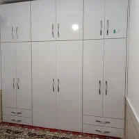 ساخت انواع کابینت کمد لباسی و درب چوبی