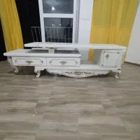 زیر تلویزیون با جا کفشی