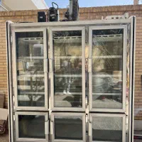 یخچال ویترینی دو طرف نما ۶ درب مستقل برند ارگ یزد