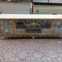 میز آینه بوفه جاکفشی برنز برنزی