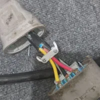کابل ۴×۴ به همراه نری مادگی ۳ فاز