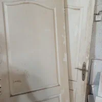 درب hdf در حد نو بدون نیاز به رنگ و تعمیر