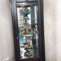 گنجه(بوفه،ویترین) منبت کاری شده سالم