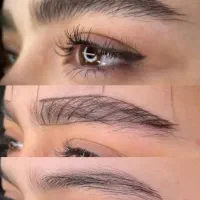 شیدینگ لب و میکرو ابرو حرفه ای