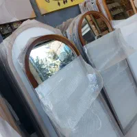 فروشگاه چوبک ، آینه قدی ساده ، گنبدی ، دفورمه