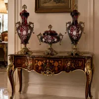 کریستال دکوری نو‌جهیزیه لوازم منزل ظروف چینی برنز