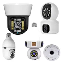 دوربین مداربسته بیسیم V380و برایتون با نت ملی wifi