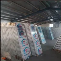 عمده و تک آلومینیوم درب آمادهpvcانباری چوبی ضدسرقت