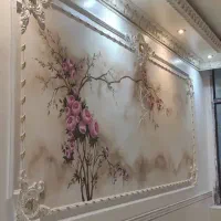 اجرای قاب بندی دکوراسیون داخلی مدرن در نظرآباد