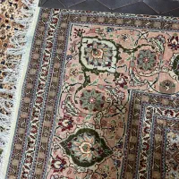 فرش گل ابریشم دستبافت ۶ متری ماهی