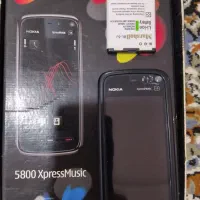 گوشی نوکیا 5800 اصلی اگهی رو بخون