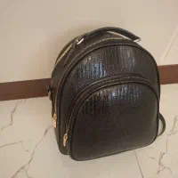 کوله پشتی چرم مصنوعی ارتفاع ۳۵