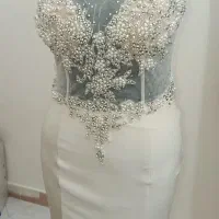 لباس، ماکسی سنگ دوری شده ترک.