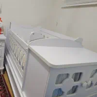 سرویس خواب کودک و نوجوان تخت درآورشلف برند بامبینو