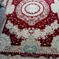 یک جفت فرش 12 متری رنگ زرشکی