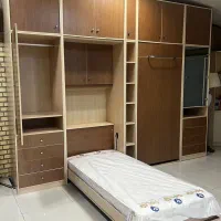 سرویس تخت تاشو کمجا یکنفره