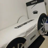 تخت نوجوان طرح ماشین بدون استفاده