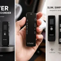 ضبط صدای iRiver با حافظه ۱۶ گیگ