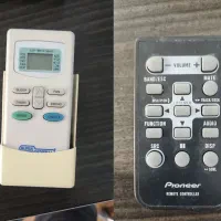 کنترل ضبط پایونر و کولر گازی سوپر جنرال