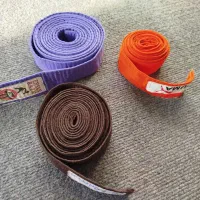 کمربند نارنجی،بنفش،قهوه ای کاراته