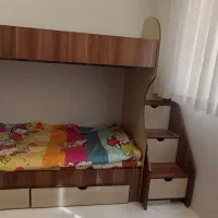 تخت دو طبقه تمیز