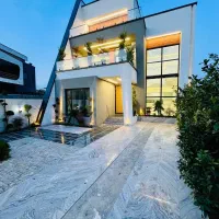 ویلا باغ تریبلکس مدرن هوشمند/استخر داخلی