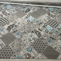 گلیم طوسی خاکستری  نوی نو موکت خاکستری نو