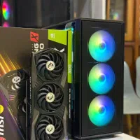 کیس گیمینگ رندرینگCorultra5 225FوRTX3070 قاب ۶ فن