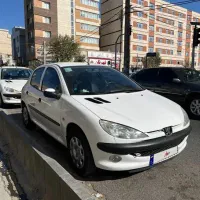 پژو ۲۰۶ تیپ ۵ سفید مدل ۱۳۹۹