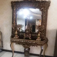 کنسول آینه شمعدان
