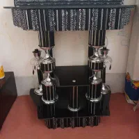 میز آینه وشمعدان