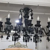 لوستر باکارات مشکی