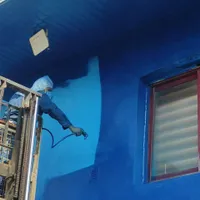 پیمانکاری تخصصی رنگ با دستگاه ایرلس روزی ۵۰۰۰ متر