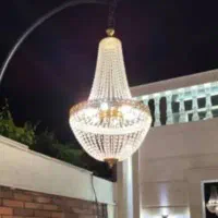 2عدد لوستر گلابی