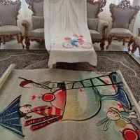 فرش اتاق کودک و پرده